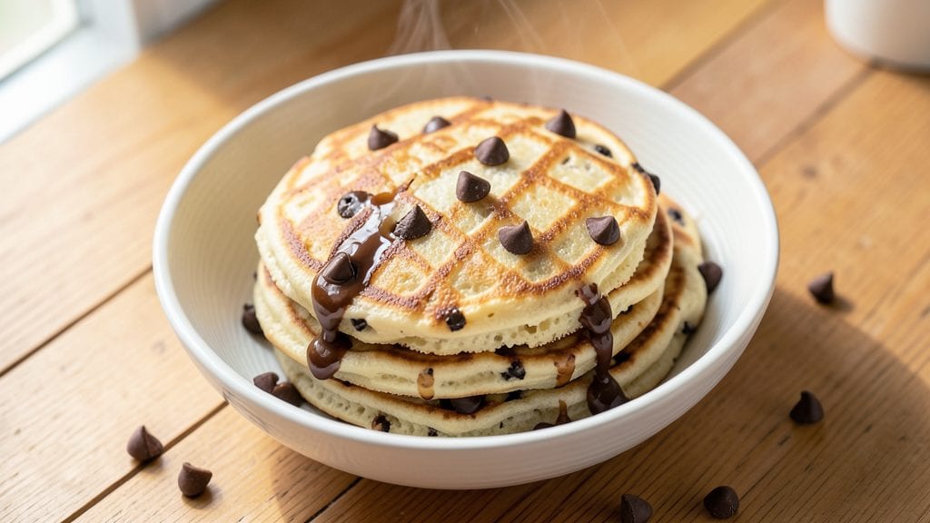 Fluffy Chocolate Chip Pancake Recipe: Buttermilk-Secret Clouds With Melty Chips