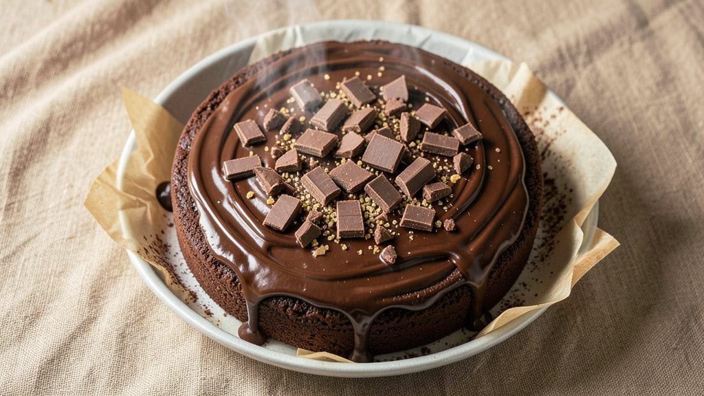 Hershey Chocolate Bar Cake Recipe: Single-Layer Magic With Fudgy Ganache Base